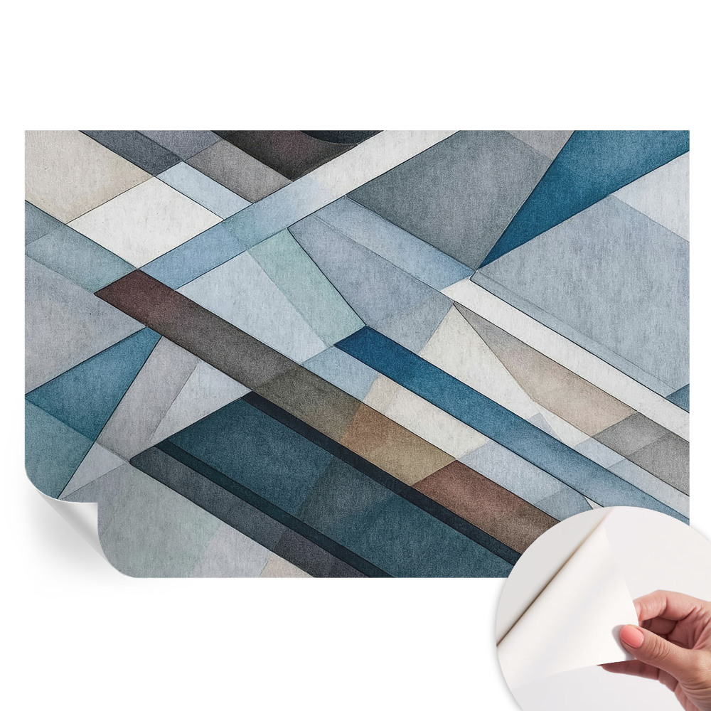 Samoprzylepna tapeta fotograficzna Abstrakcyjna geometria