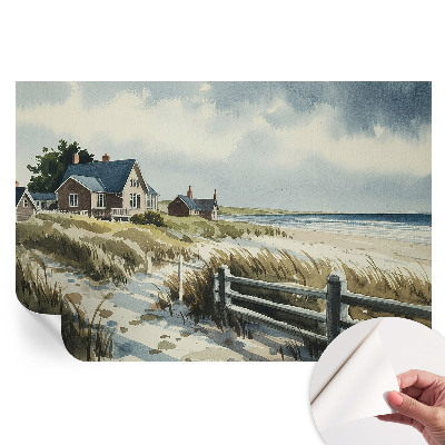 Samoprzylepna fototapeta na ścianę Wydmy plażowe
