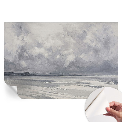 Nowoczesna fototapeta do salonu Burza na horyzoncie