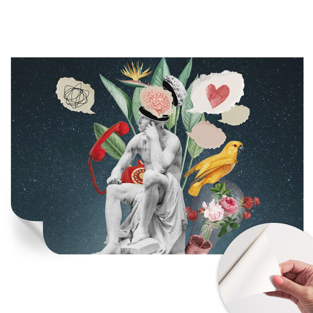 Samoprzylepna tapeta fotograficzna Surrealistyczna sztuka