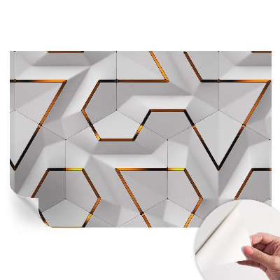 Samoprzylepna fototapeta na ścianę Nowoczesna geometria