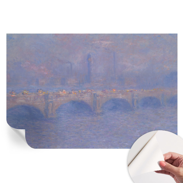 Fototapeta samoprzylepna na ścianę Niebieski most