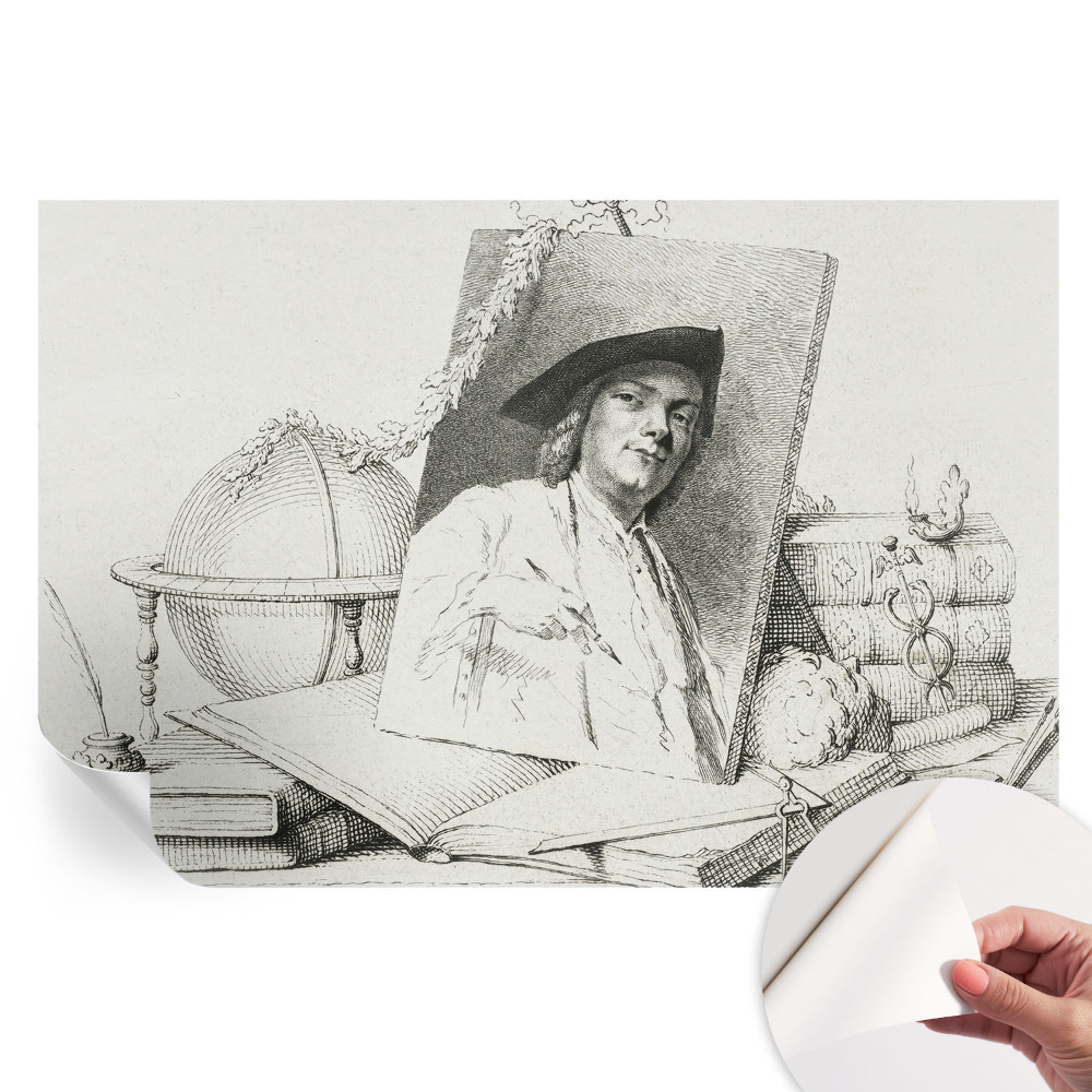 Samoprzylepna fototapeta na ścianę do sypialni Artystyczny portret