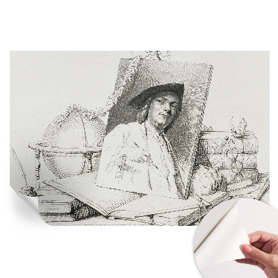 Samoprzylepna fototapeta na ścianę do sypialni Artystyczny portret