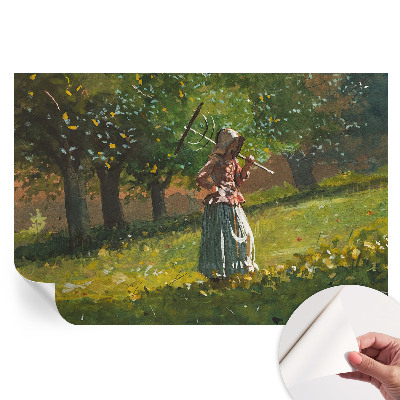 Samoprzylepna fototapeta do sypialni Jesienne popołudnie