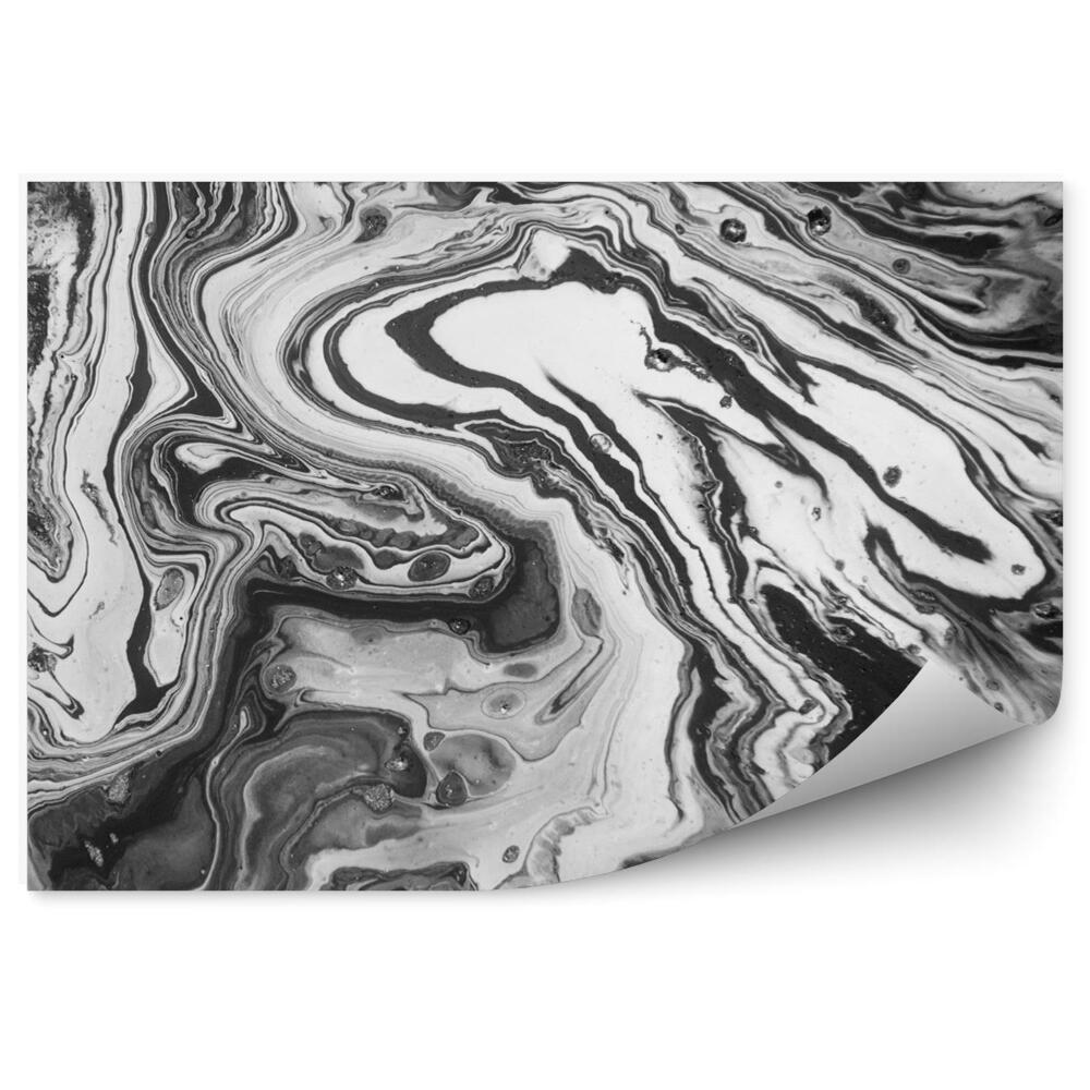 Fototapeta Czarno-białe marmurowe tło