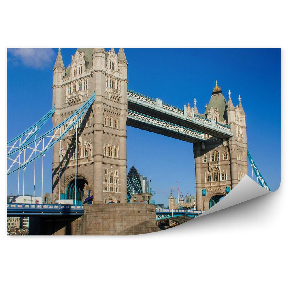 Okleina na ścianę Miejska architektura londyn tower bridge