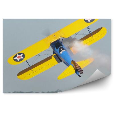 Fotopeta Śmigłowiec samolot start kolorowy