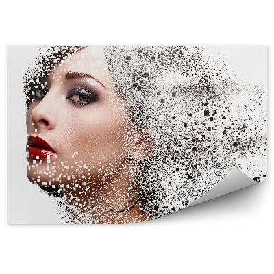 Fotopeta Porter kobiety abstrakcja kwadraty