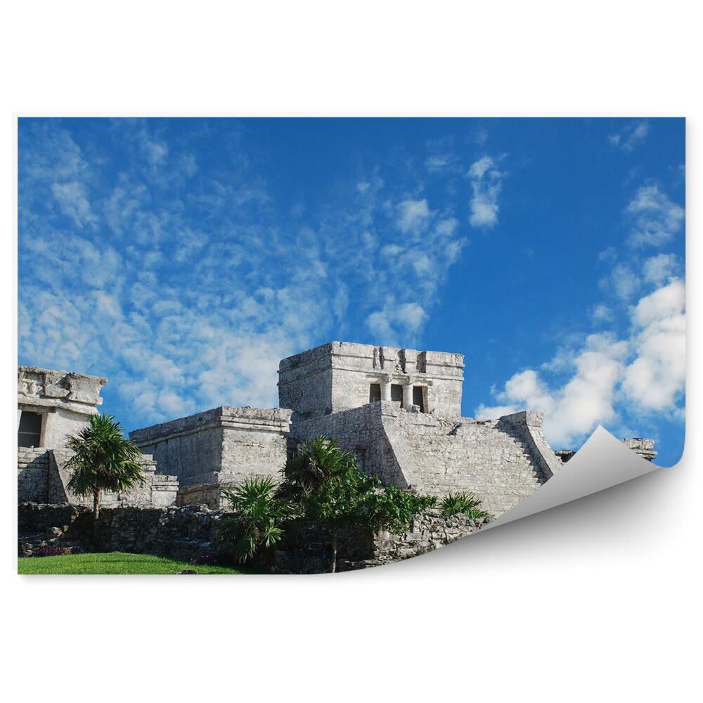 Okleina na ścianę Meksyk ruiny zabytek tulum