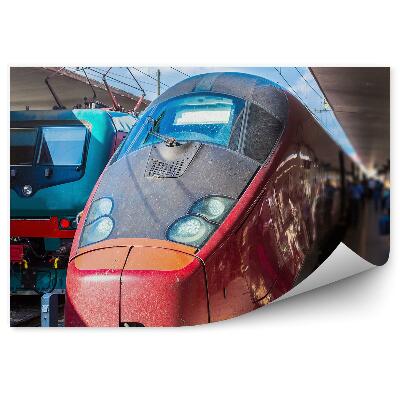 Okleina na ścianę Florencja dworzec podróżni turyści