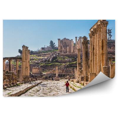 Okleina na ścianę Starożytne miasto rzymskie ruiny architektura