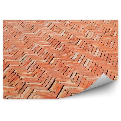 Fototapeta samoprzylepna Stara ceglana droga