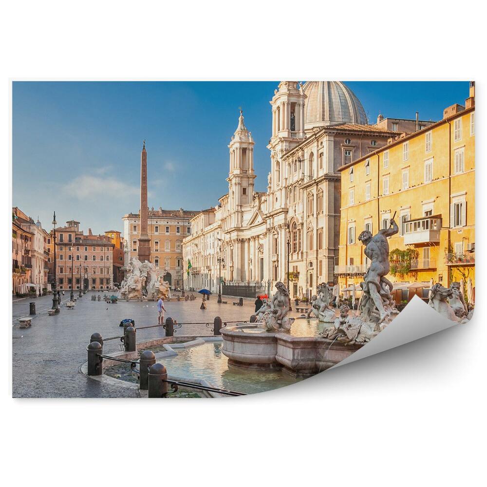Fototapeta na ścianę Piazza Navona Rzym Włochy