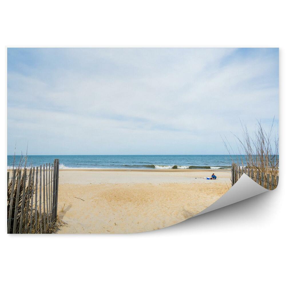 Fototapeta na ścianę Ścieżka do plaży piasek fale morskie