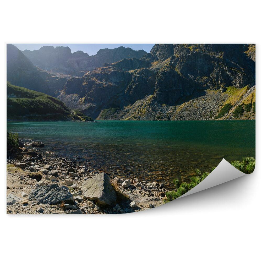 Fototapeta na ścianę Górskie jezioro w Tatrach
