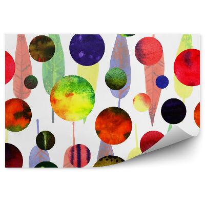 Fototapeta Akwarela abstrakcyjne koła