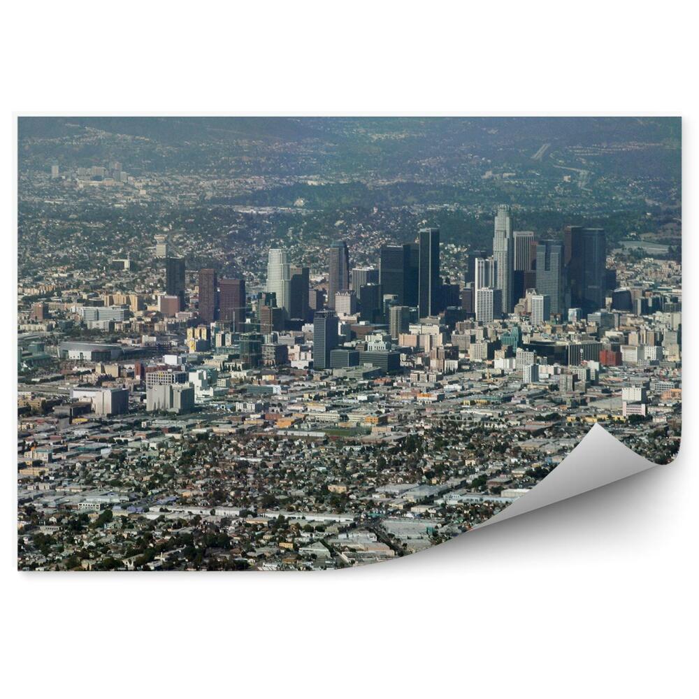 Fototapeta widok z lotu ptaka Los Angeles