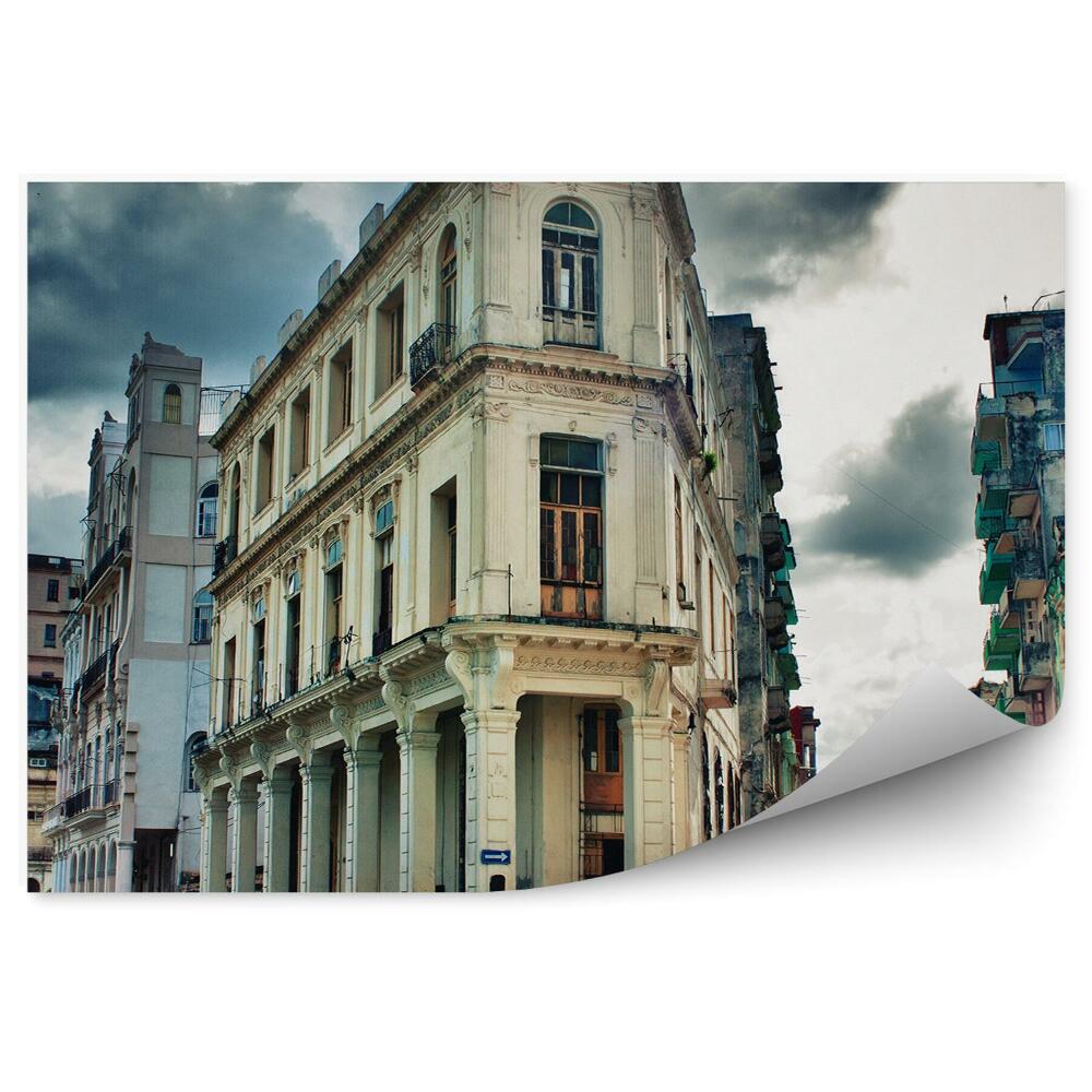 Fototapeta samoprzylepna Hawana architektura miasto pochmurne niebo