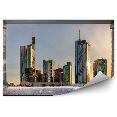 Fototapeta na ścianę Miasto budynki architektura okno