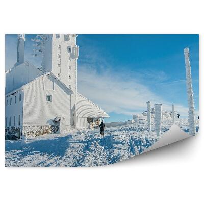 Fototapeta Architektura budynek szczyt góry