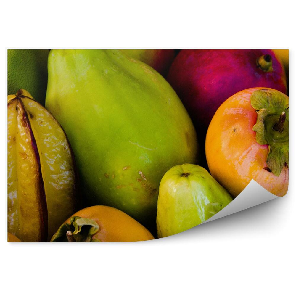 Fototapeta Tropikalne owoce zdrowa żywność
