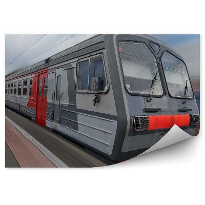 Fototapeta na ścianę Lokalny pociąg w rosji