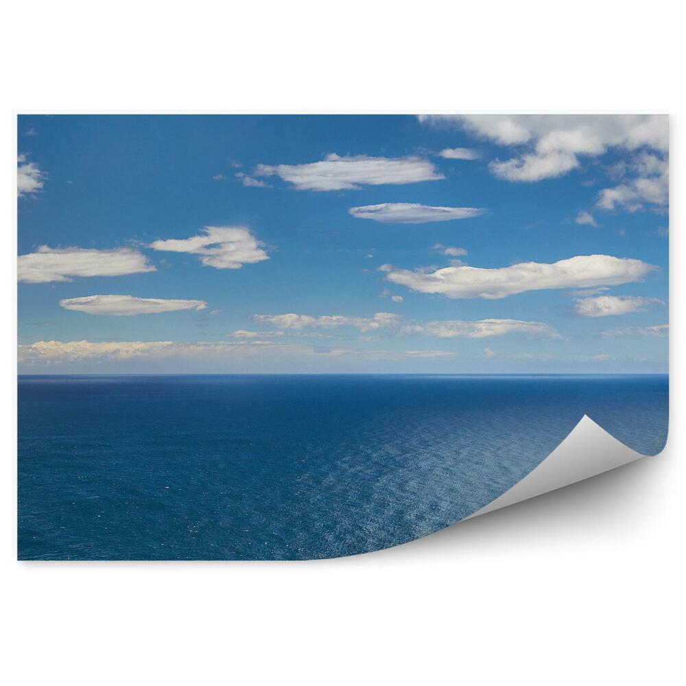 Fototapeta Morze widok niebo chmury