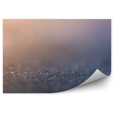 Okleina ścienna Rozmycie szaro pomarańczowe