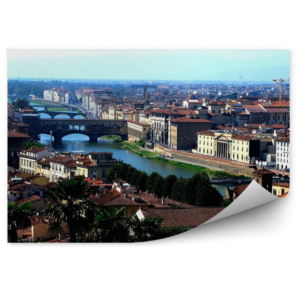 Fototapeta na ścianę widok z lotu ptaka Florencja