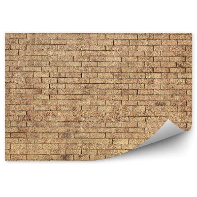 Fototapeta samoprzylepna Żółty mur