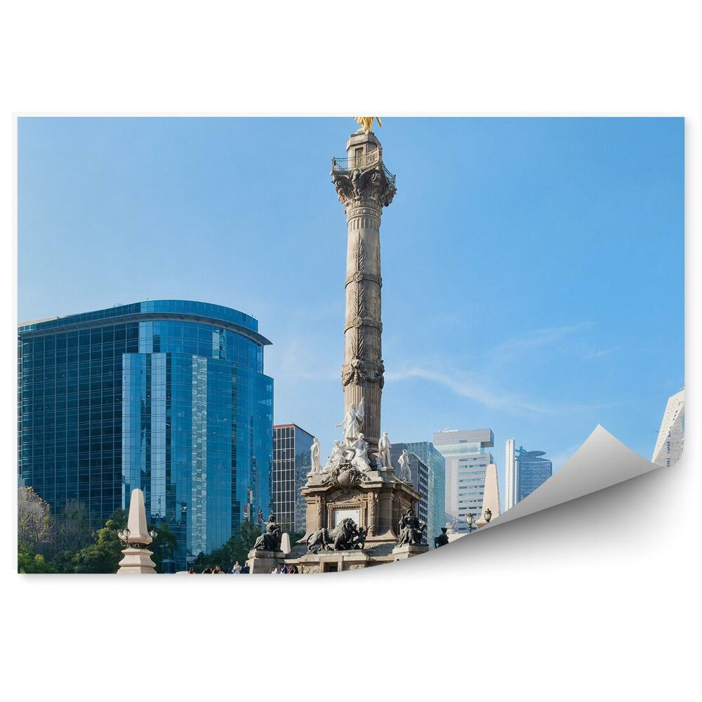 Okleina ścienna Anioł niepodległości centrum miasta turyści meksyk