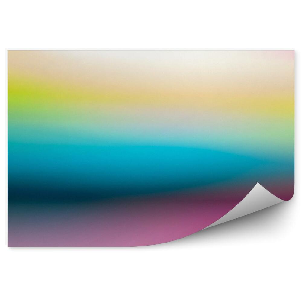 Fototapeta samoprzylepna Rozmyty wzór poziome kolorowe pasy