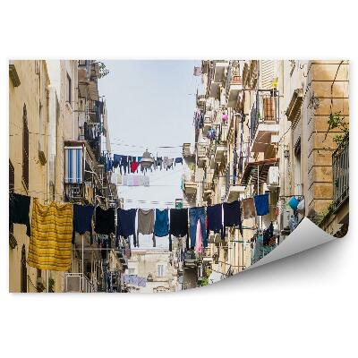 Fototapeta na ścianę stare miasta Neapol Włochy pranie