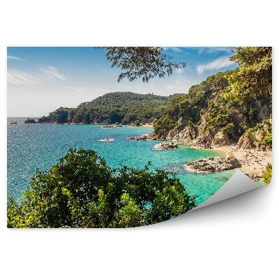 Fototapeta Lloret de mar hiszpania plaża natura woda zieleń