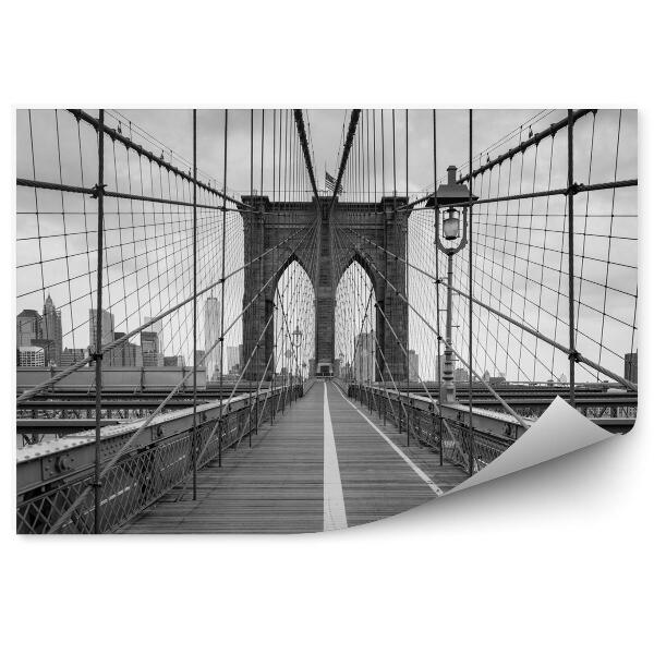 Fototapeta Brooklyn bridge nowy jork usa