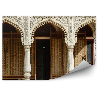 Okleina na ścianę Bogato zdobiona arkada