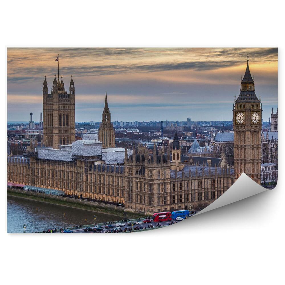 Fototapeta Londyn anglia ruch miasto panorama