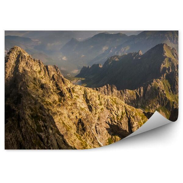 Okleina na ścianę Rysy morskie oko tatry