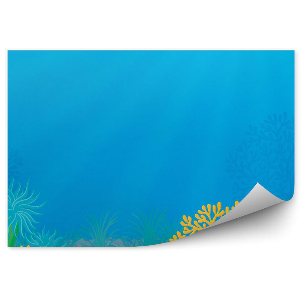 Okleina ścienna Tropikalna rafa koralowa grafika