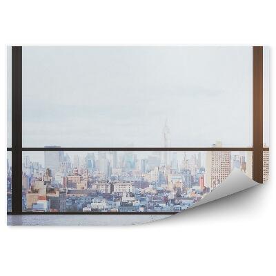 Fototapeta na ścianę Architektura miasta wieżowce widok z okna