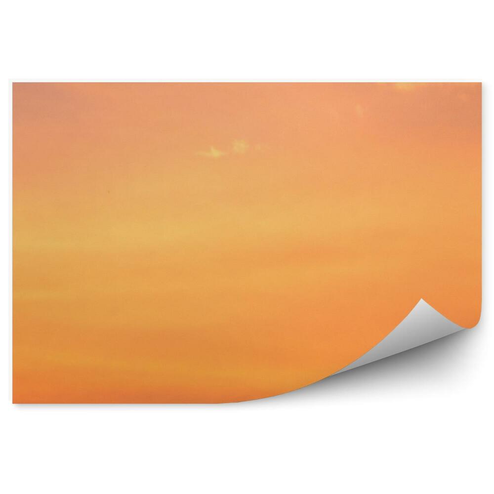Fototapeta Pomarańczowe niebo