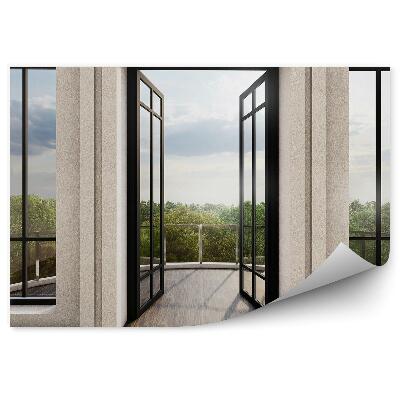 Fototapeta na ścianę Architektura widok z góry na las korony drzew