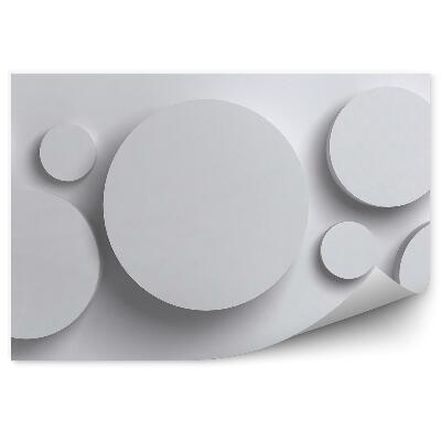 Okleina ścienna Koła wzór