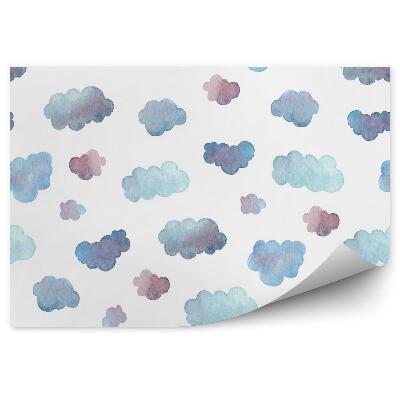 Fototapeta Niebieskie chmurki