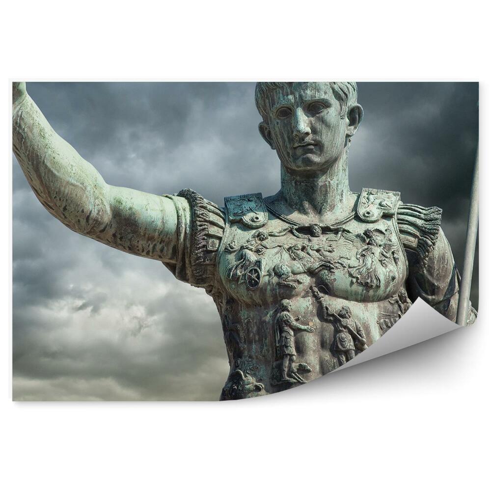 Fototapeta na ścianę pomnik Juliusz Cezar chmury
