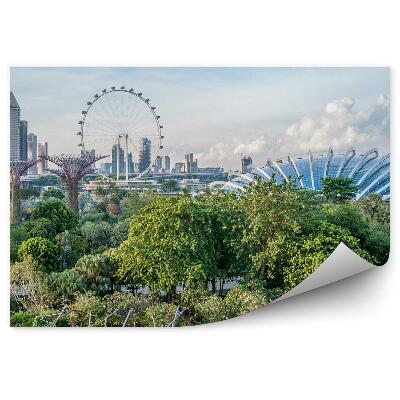 Fototapeta Park architektura singapur miasto