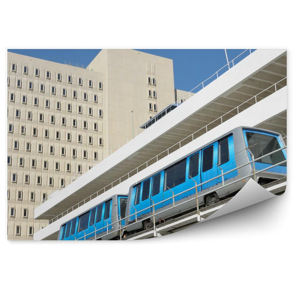 Fotopeta Pociąg metro miasto transport