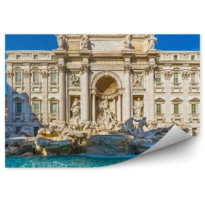 Fototapeta na ścianę fontanna di Trevi Rzym Włochy budynek