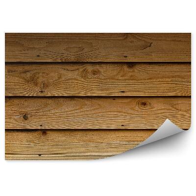 Fototapeta samoprzylepna Zacienione drewniane deski